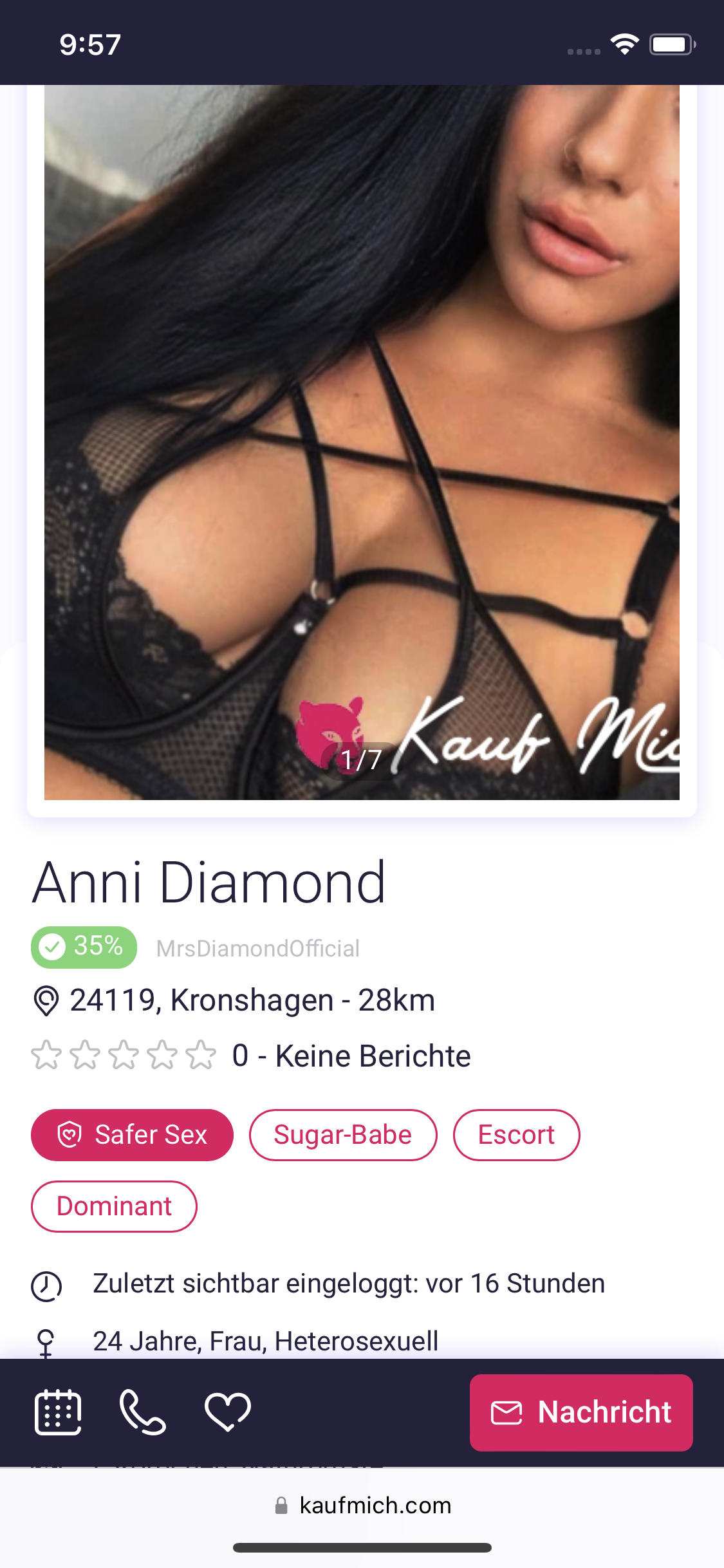 TG Nutte Vanessa (Anni Diamond) aus  Lübeck Eutin