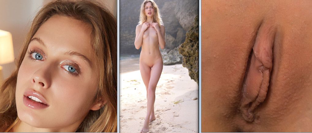 Clarice A opens her vagina