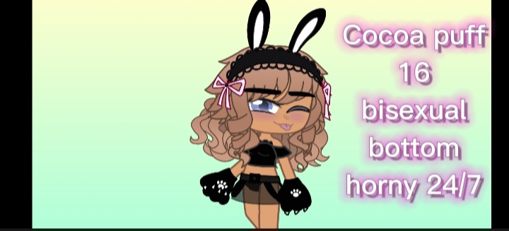 Cocoa puff sex request