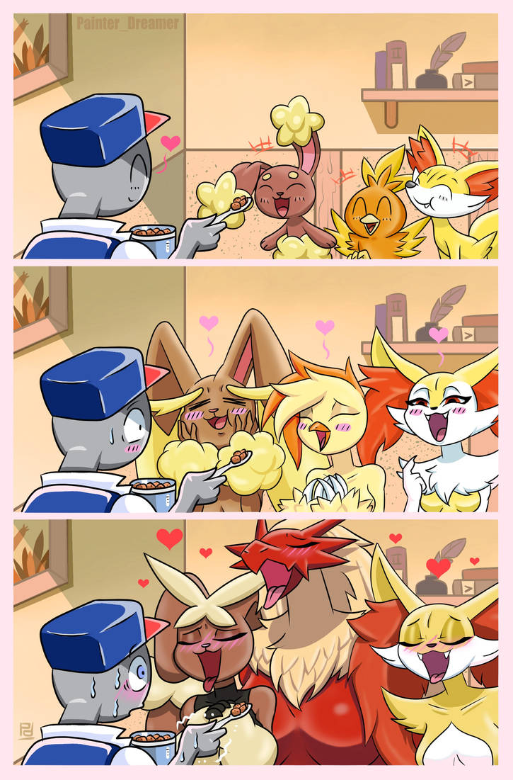 Eu fuck fennekin e torchic e buneary part 01