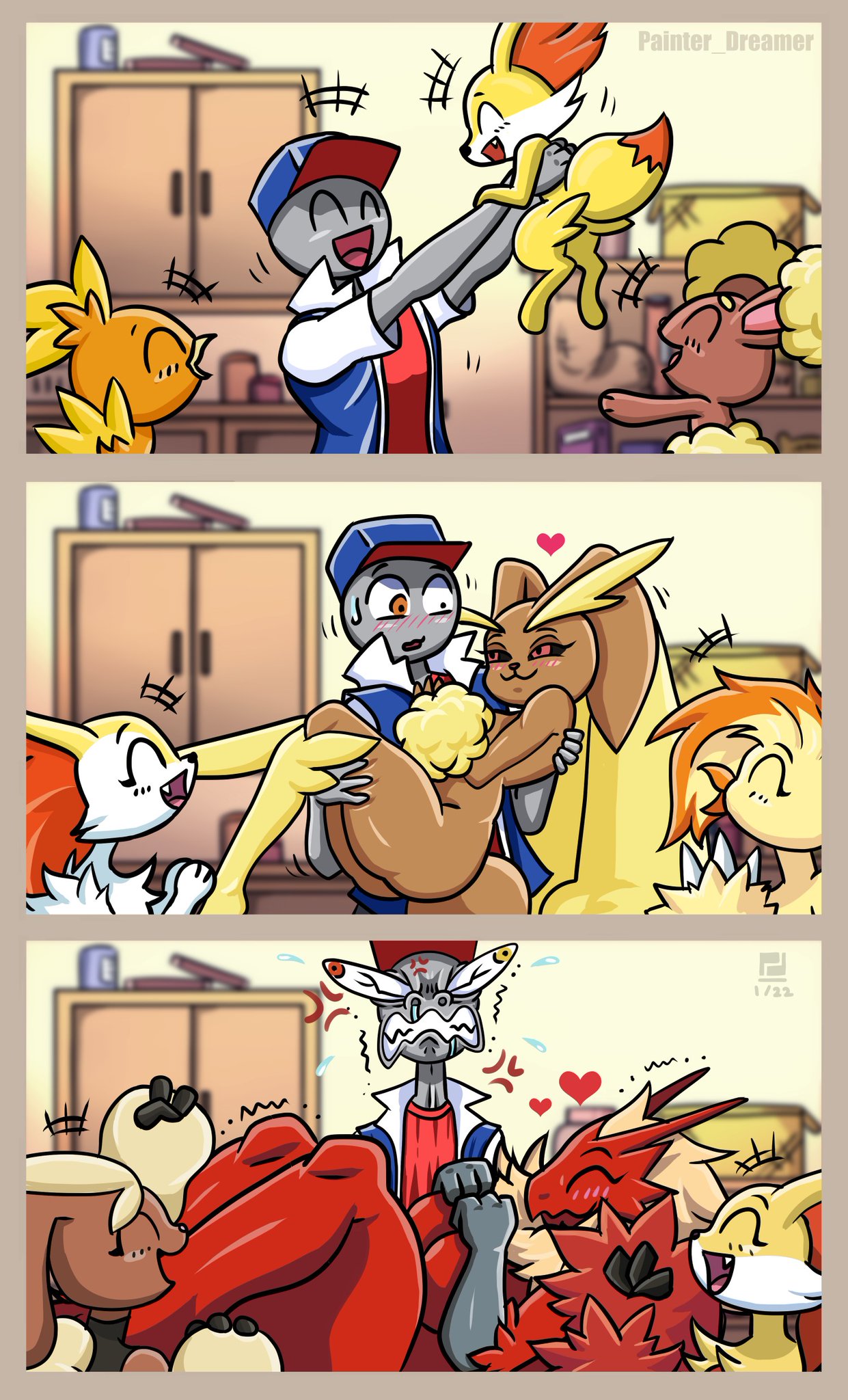 Eu fuck fennekin e torchic e buneary part 01
