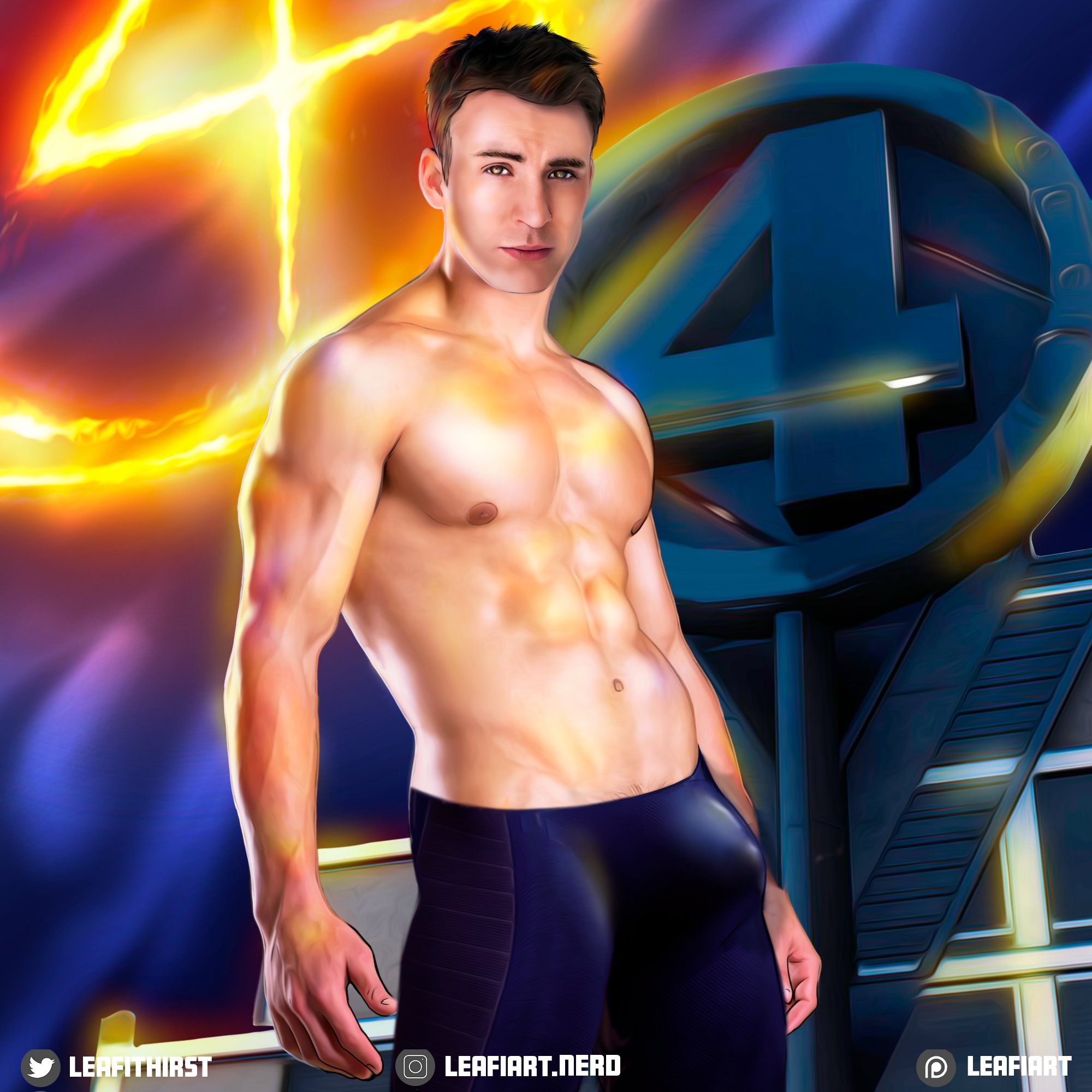 Chris Evans R34 (Rule34)