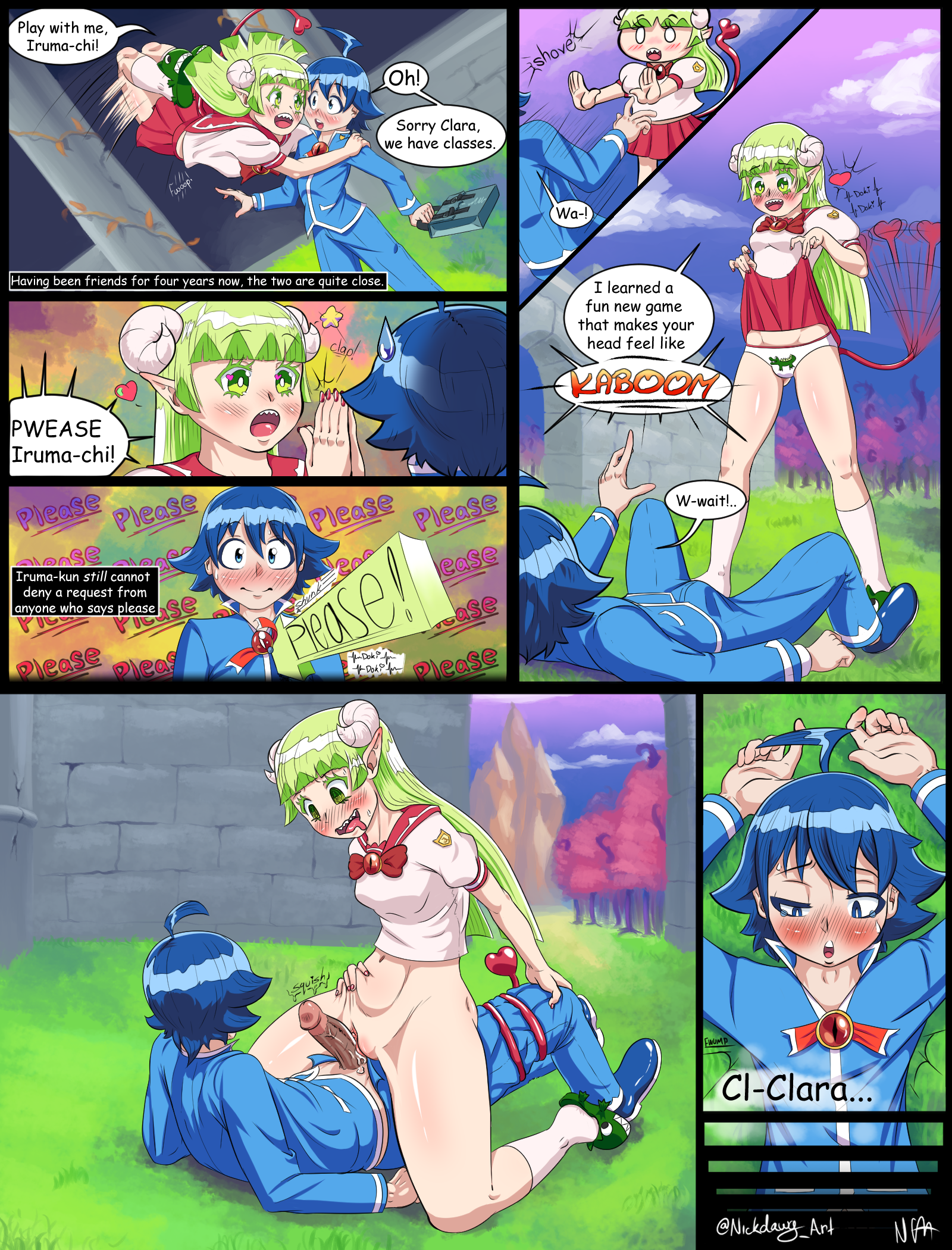 iruma fuck clara ou ameri part 1