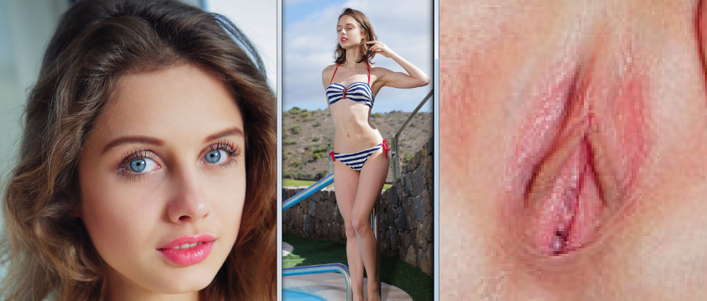 Clarice A opens her vagina 4