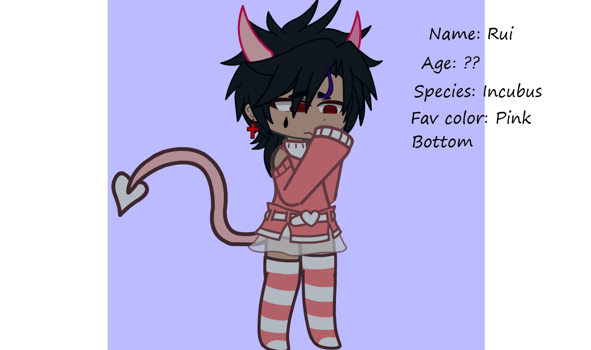 My adorable new oc made by my awesome friend!