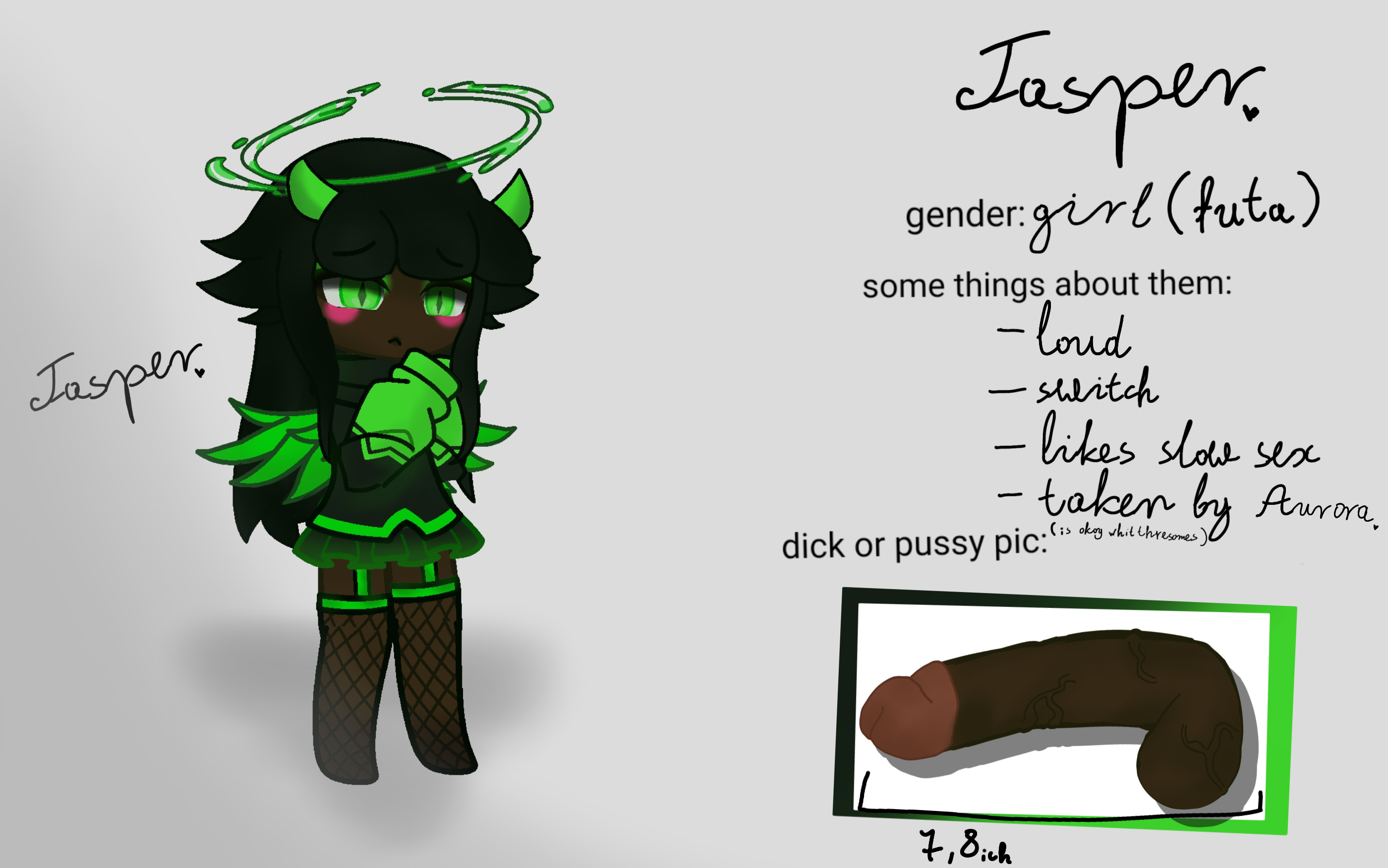 Here are some things about the oc' s!