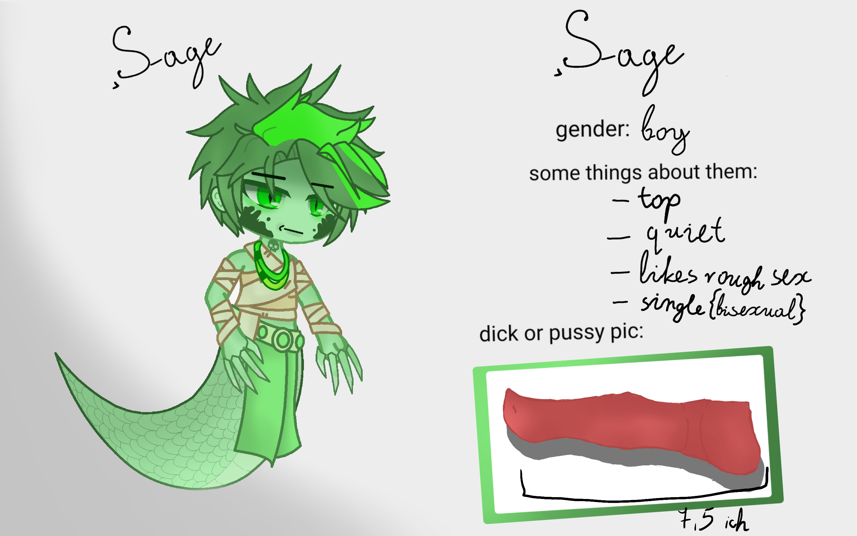 Here are some things about the oc' s!