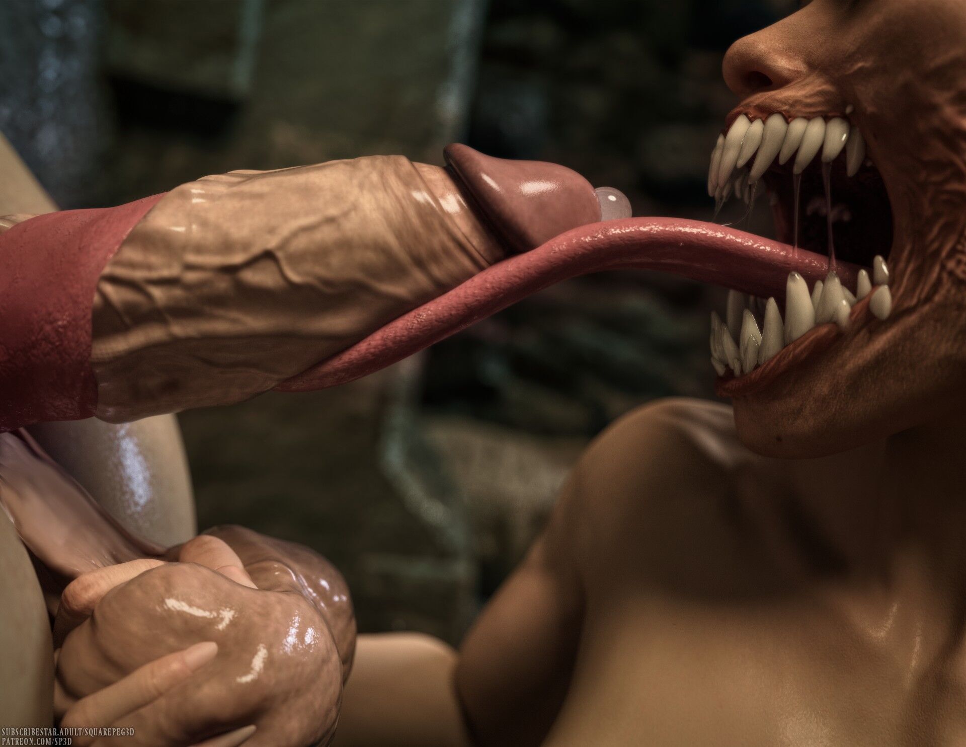 Futanari Ballbusting R34 (Rule34)