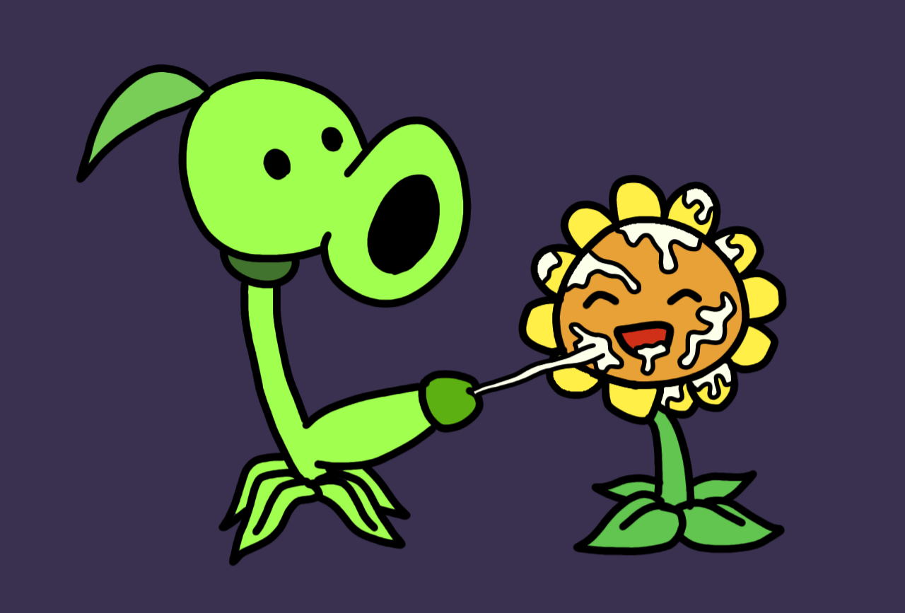 Peashooter R34 (Rule 34)