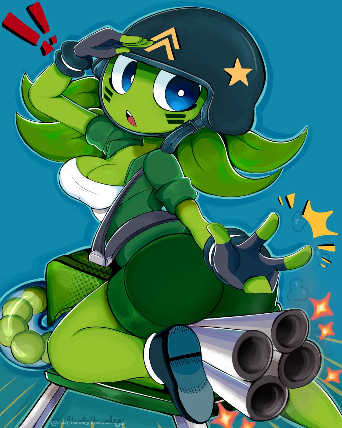 Peashooter R34 (Rule 34)
