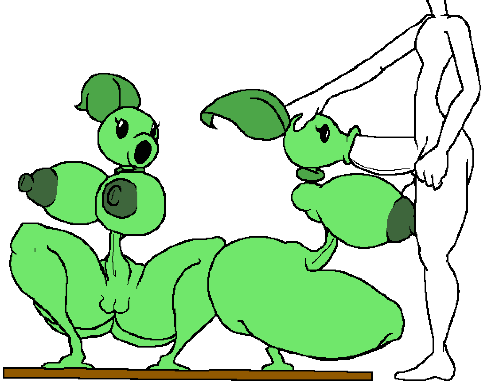 Peashooter R34 (Rule 34)