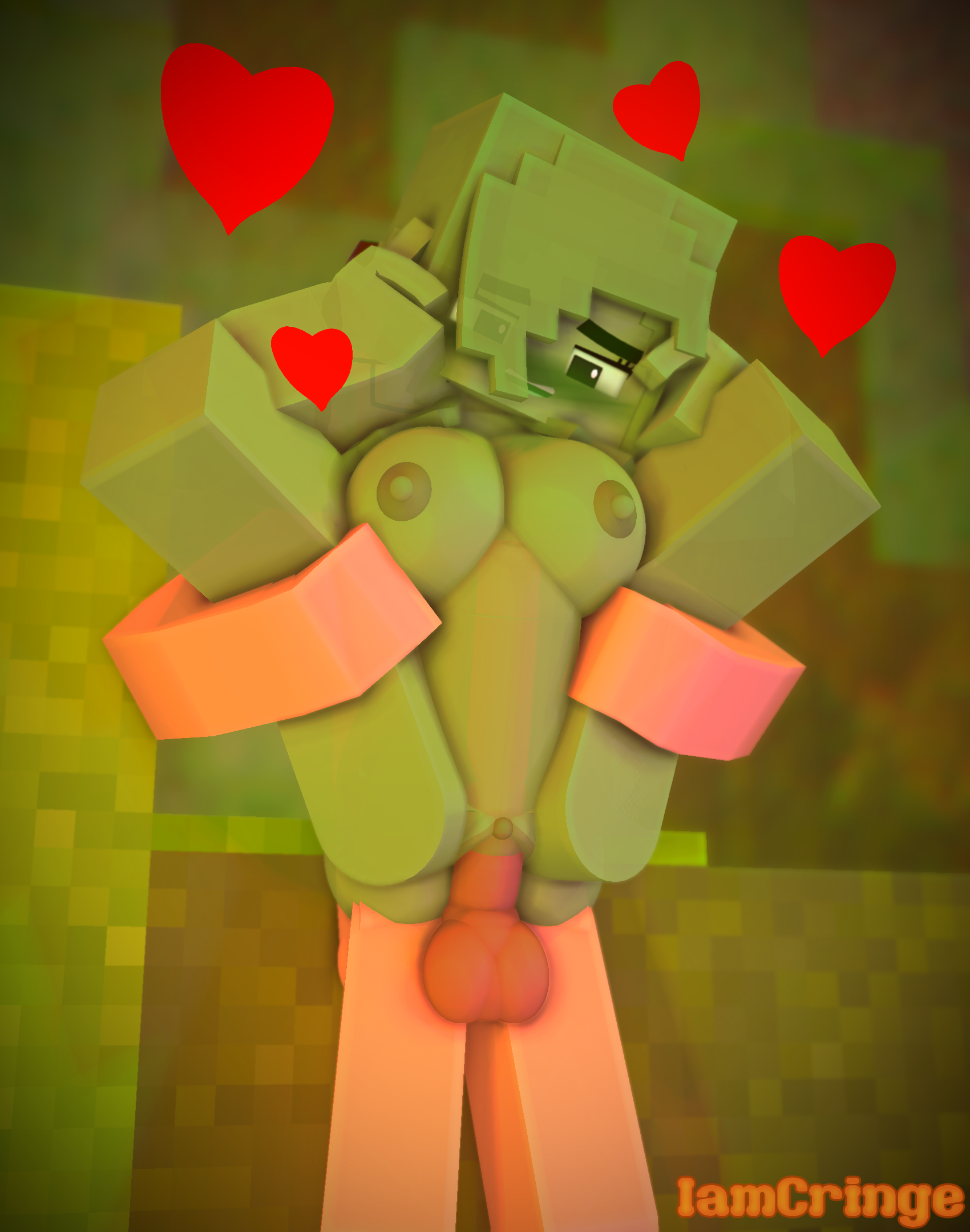 Minecraft Slime R34 (Rule 34)