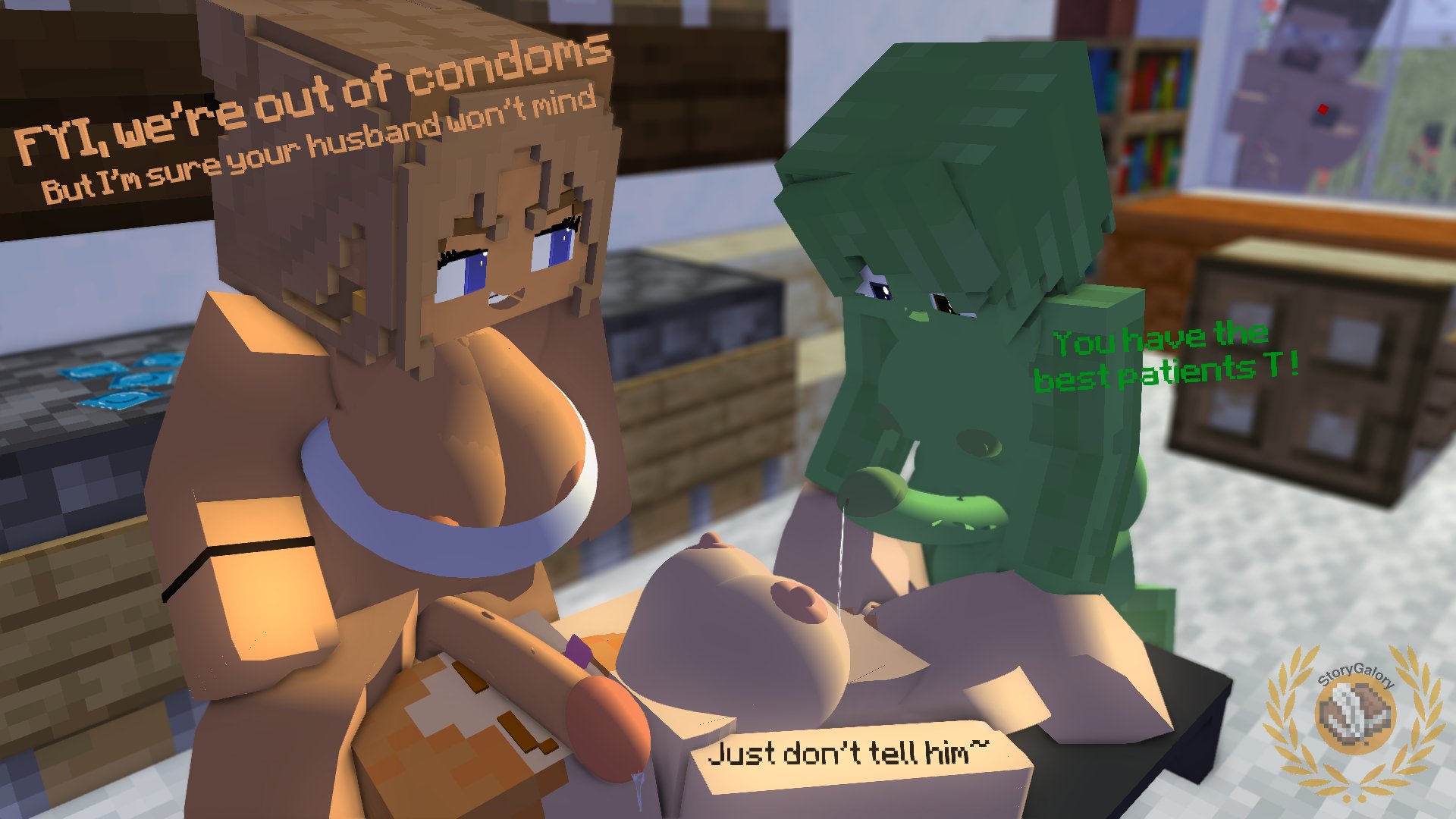 Minecraft Slime R34 (Rule 34)