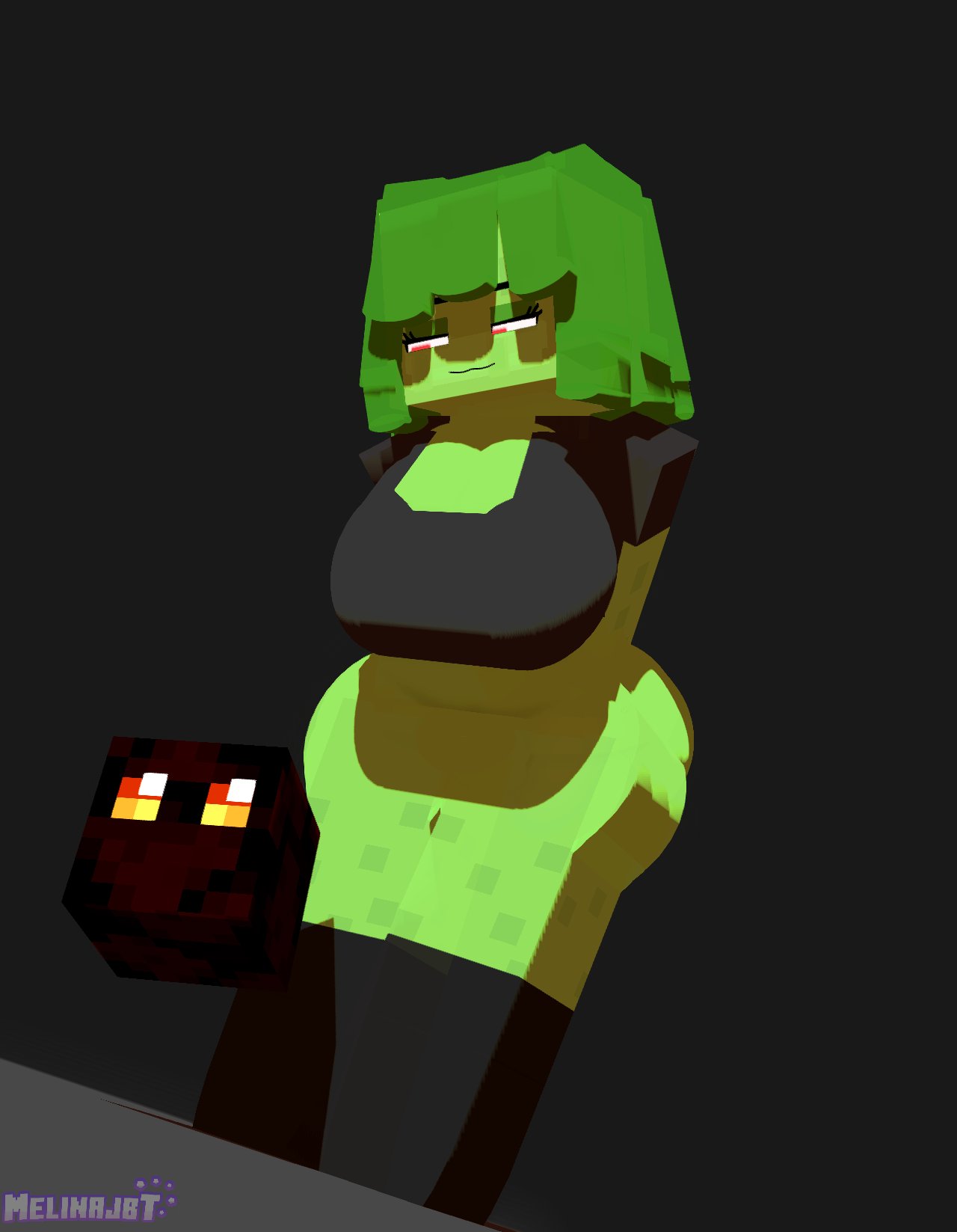 Minecraft Slime R34 (Rule 34)