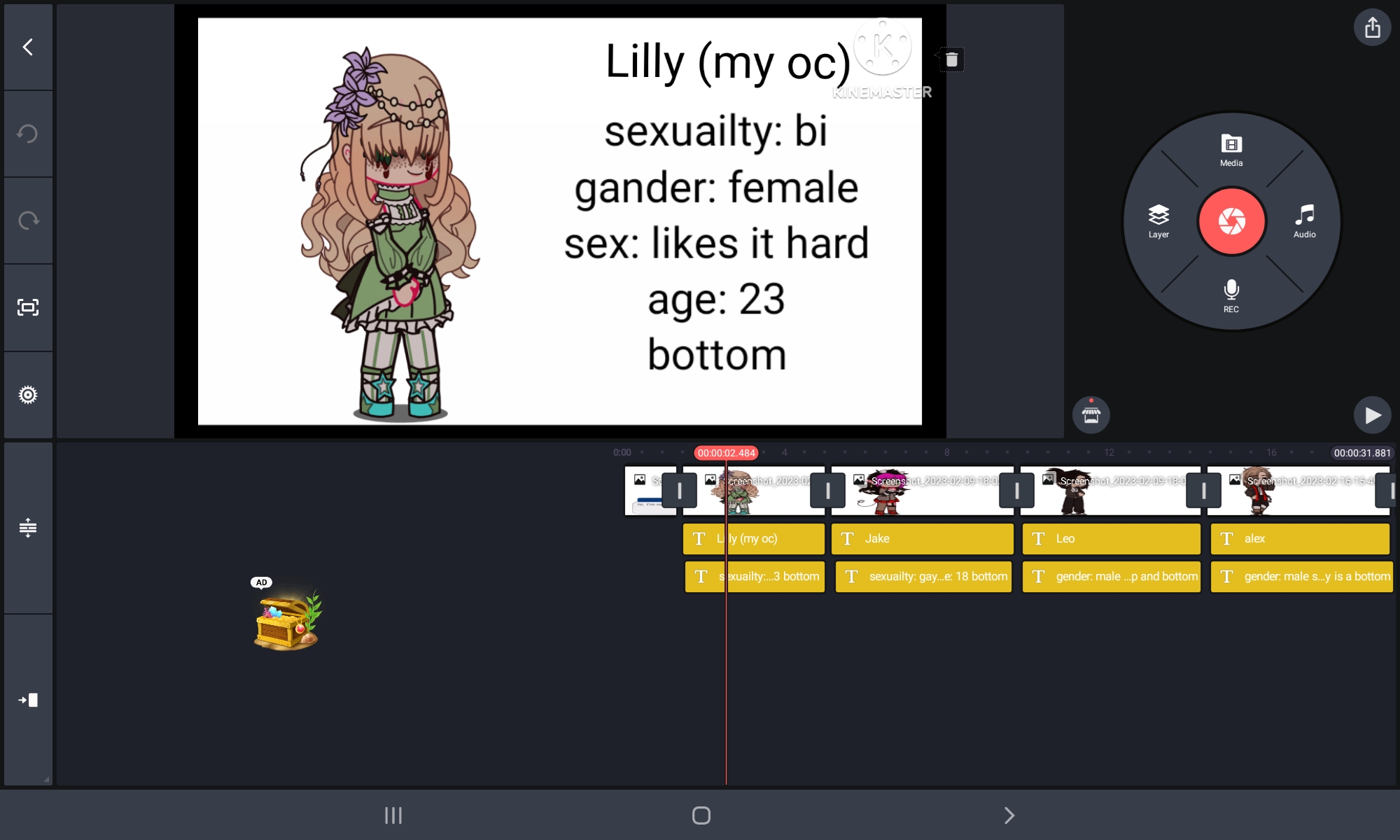 It's for who couldn't  see the vid 1