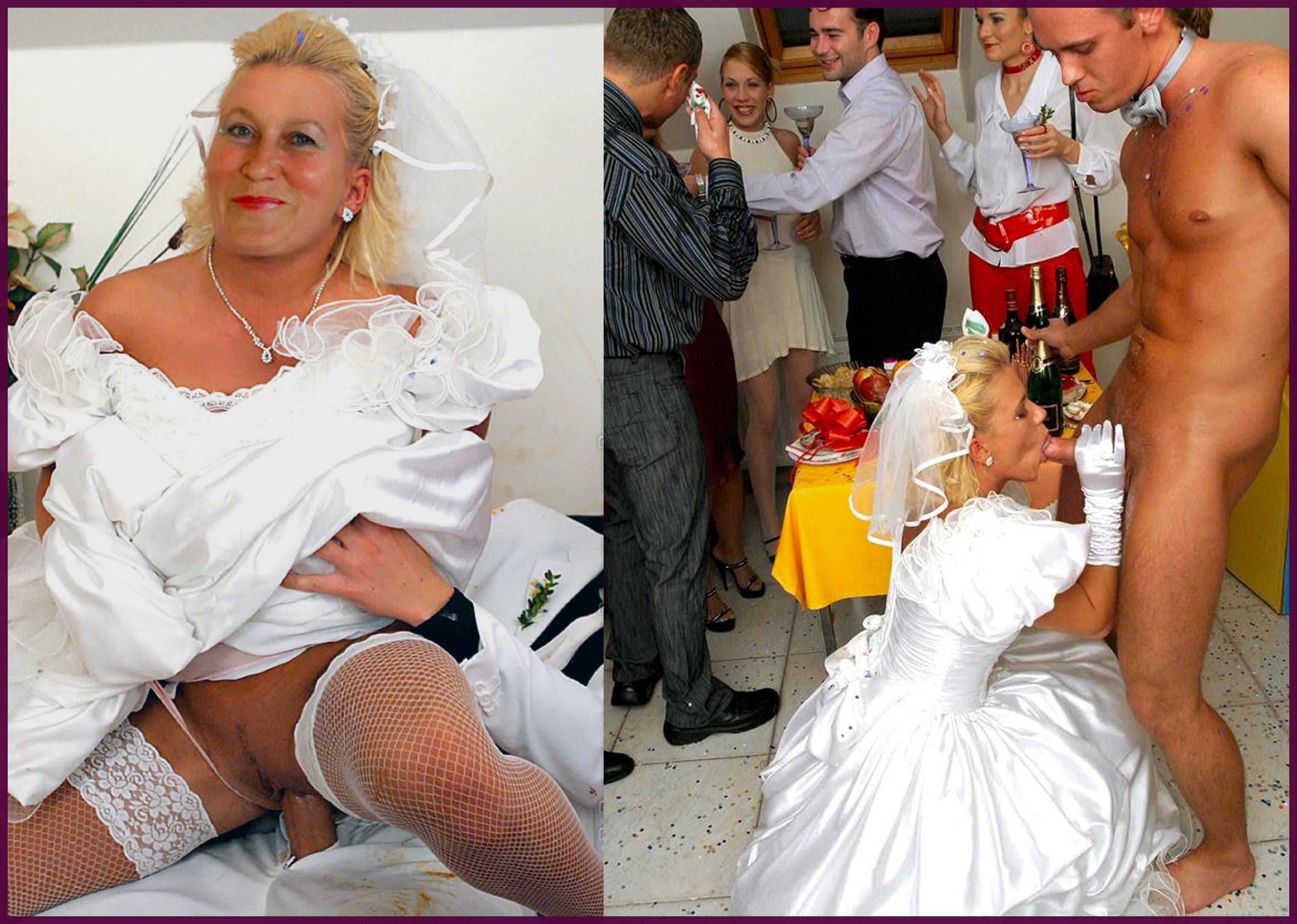 Bride without complexes.