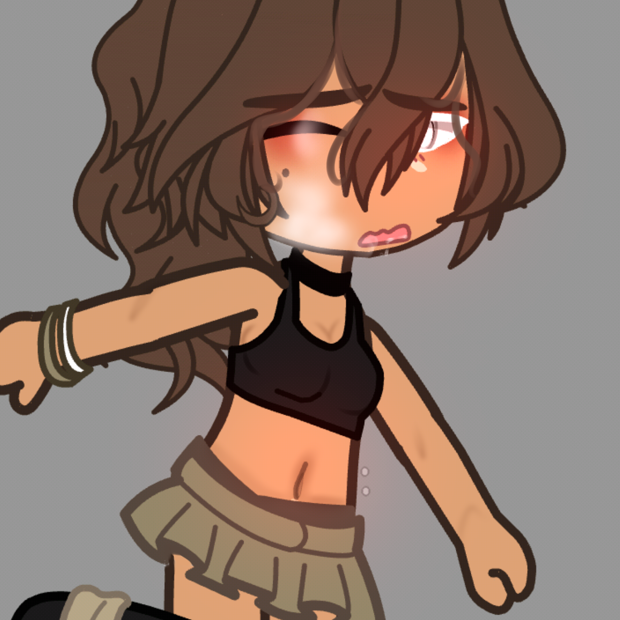 I edited my Gacha oc <3 rate it 1/10! 