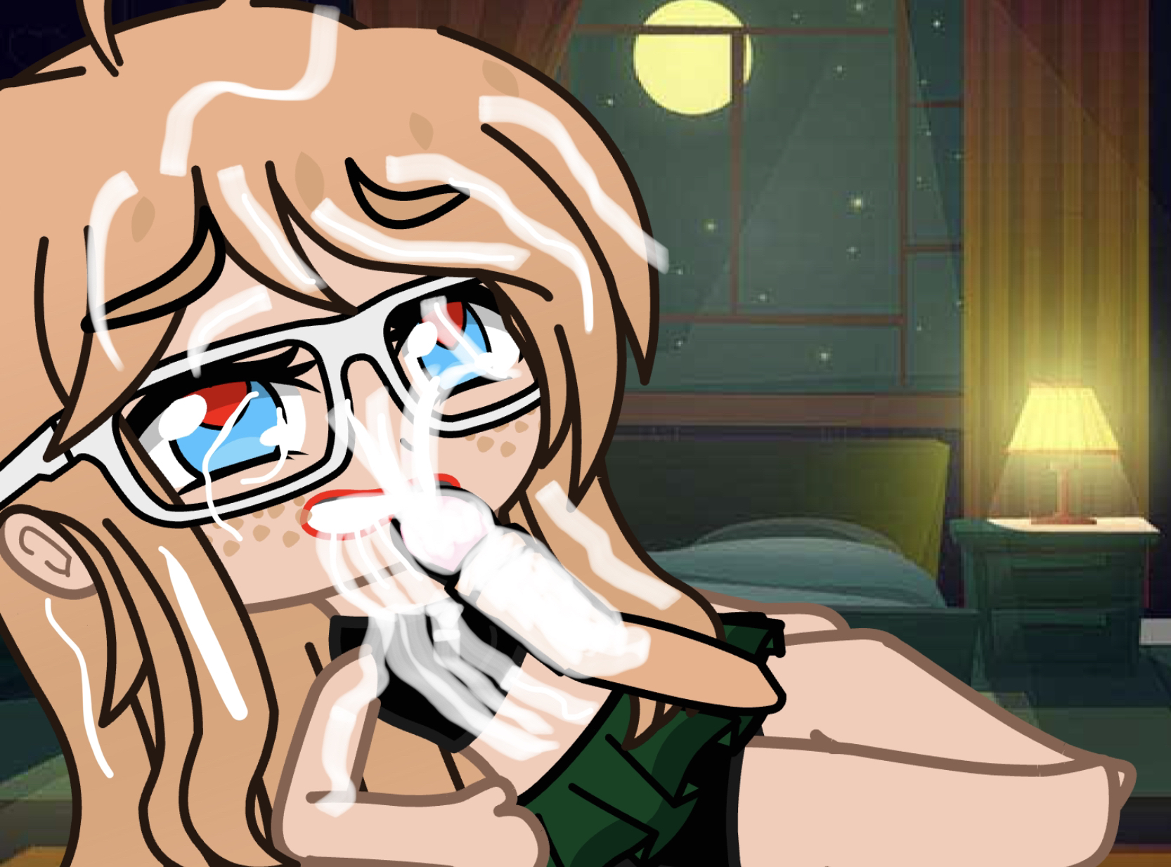 Paris and Nereace blowing