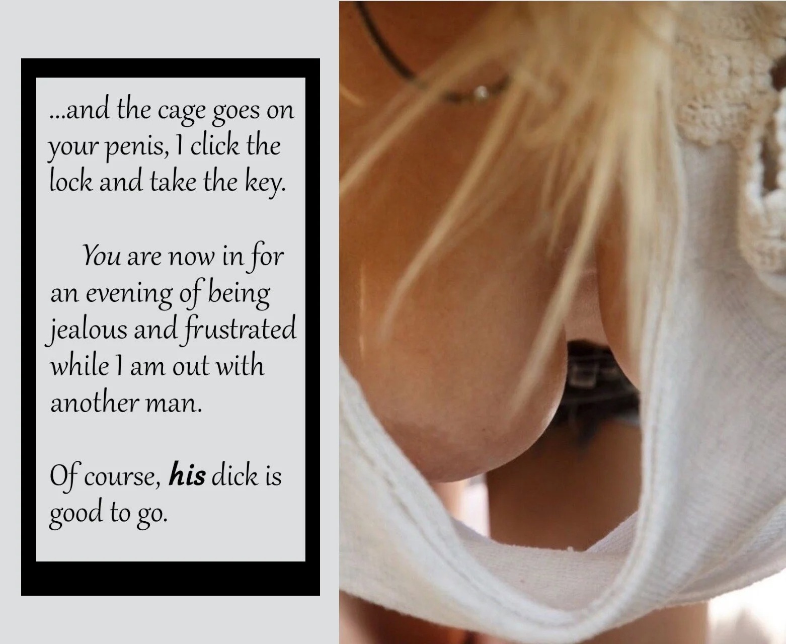 The Hottest Cuckold Captions