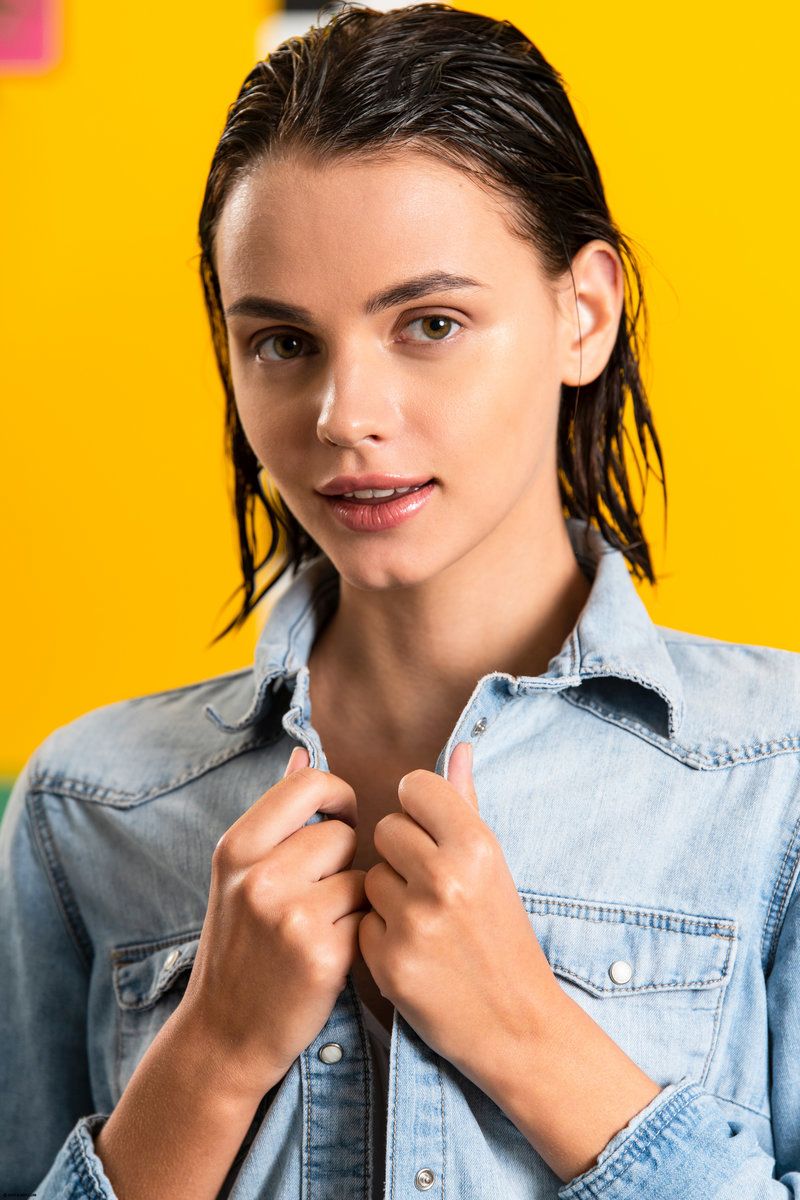 Ariel opens her vagina