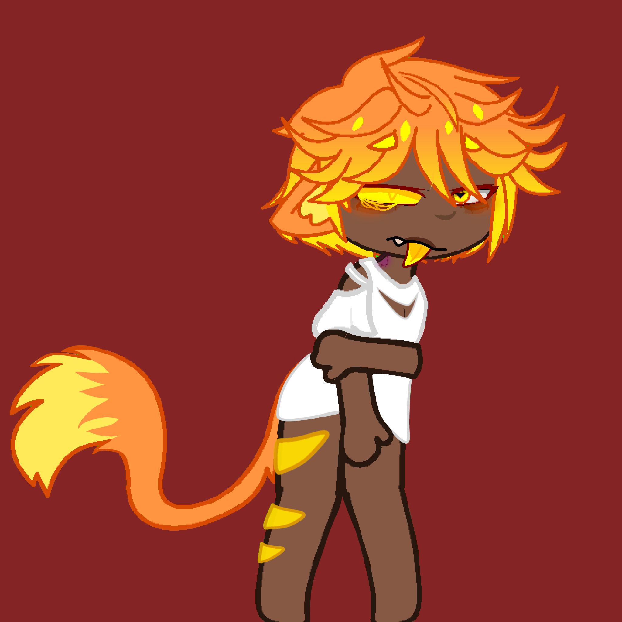 Oc idea I don't know what to do with him so claim him