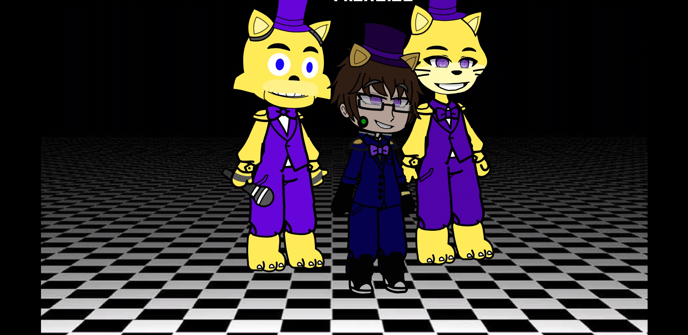 How my oc and his different forms look now