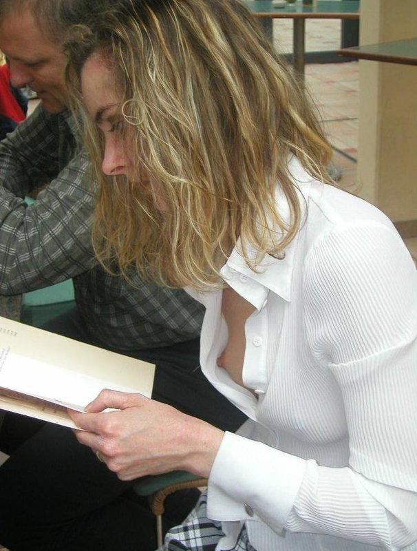 Downblouse and nipples