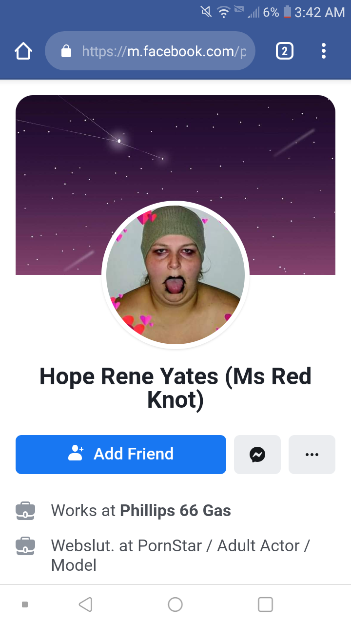 Hope Rene Yates 42D DOB 04.06.1994. SW Indiana 46787