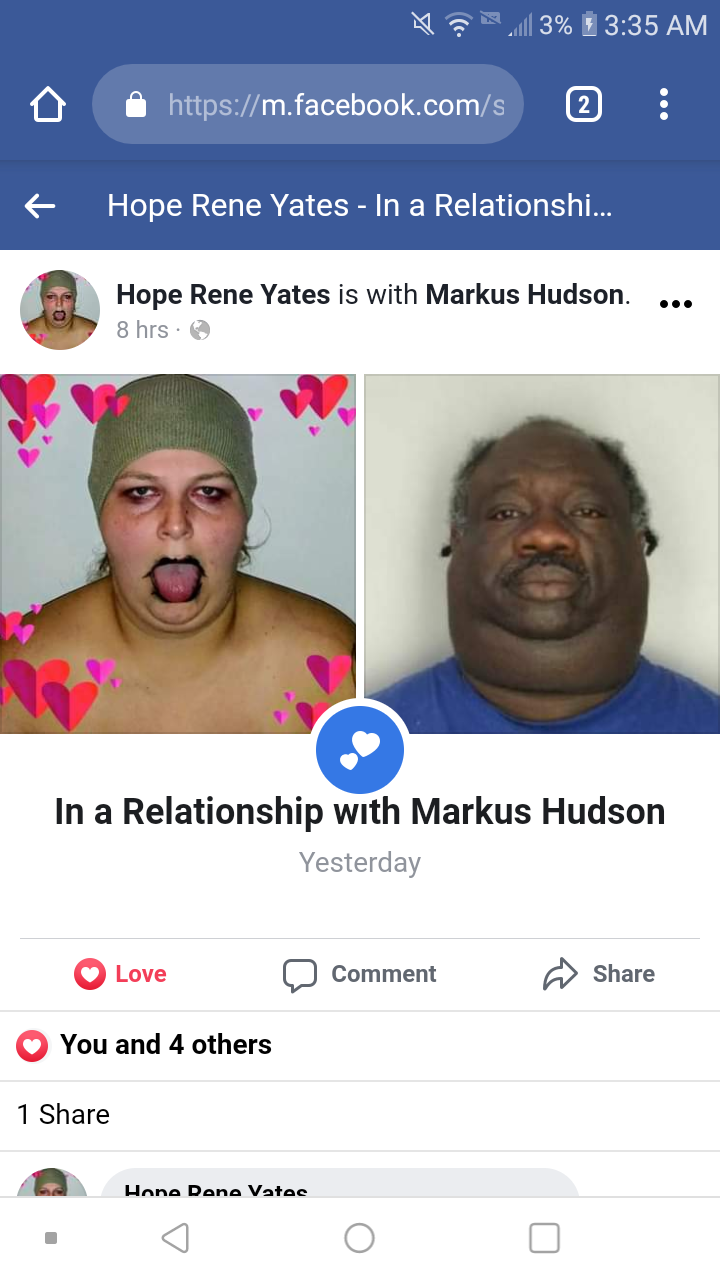 Hope Rene Yates 42D DOB 04.06.1994. SW Indiana 46787