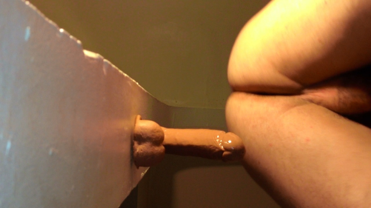 Wall Dildo Anal Play