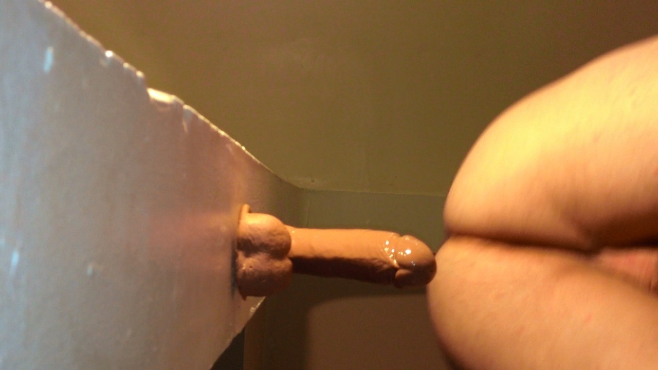 Wall Dildo Anal Play