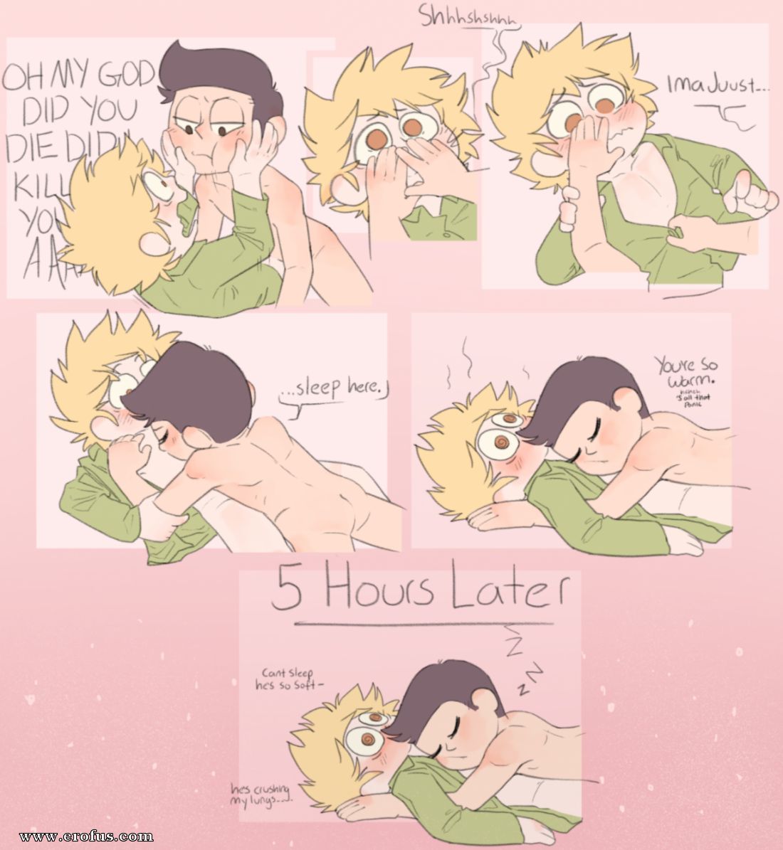 Tweek x Craig comic (not mine)