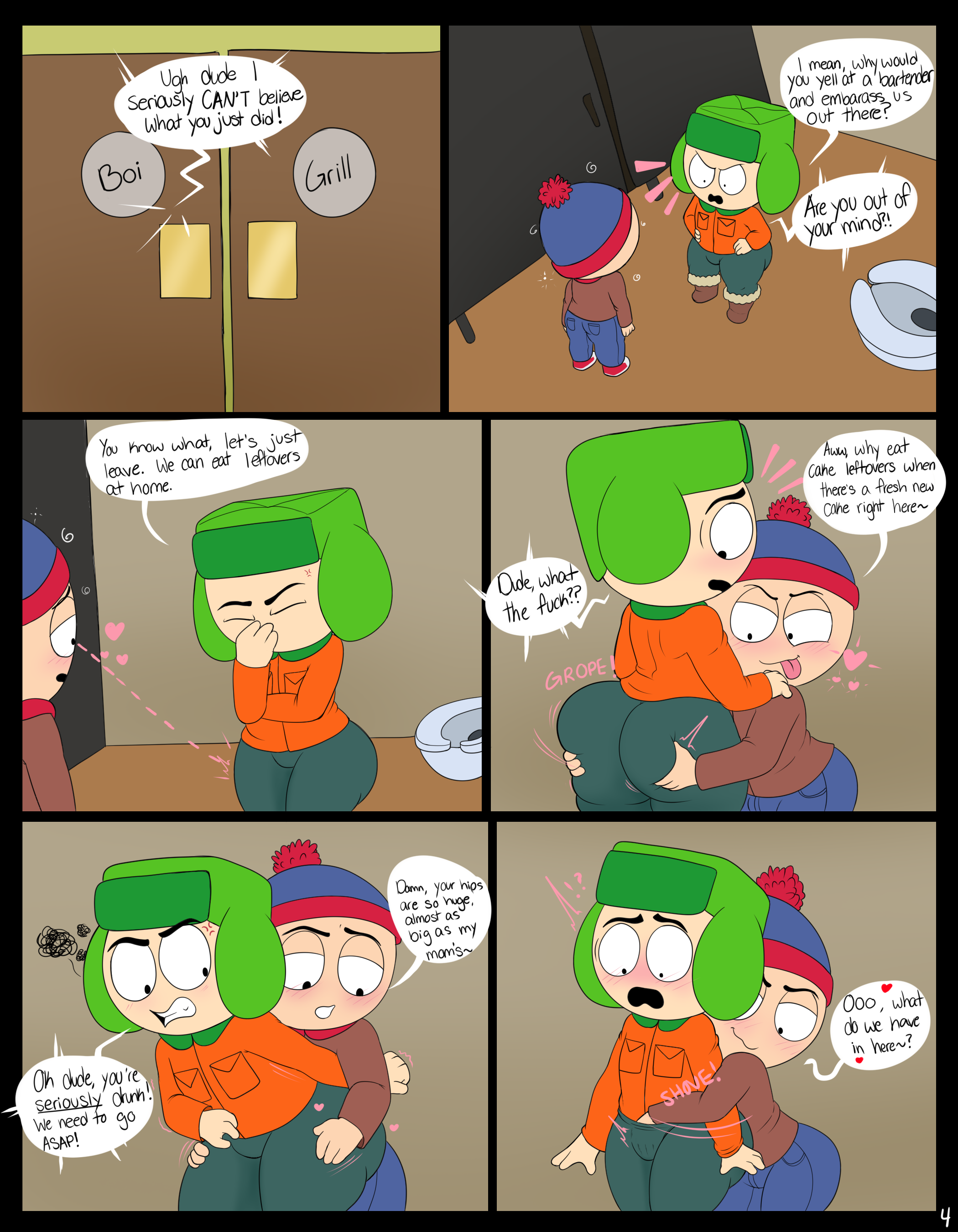 Stan x kyle comic (not mine)