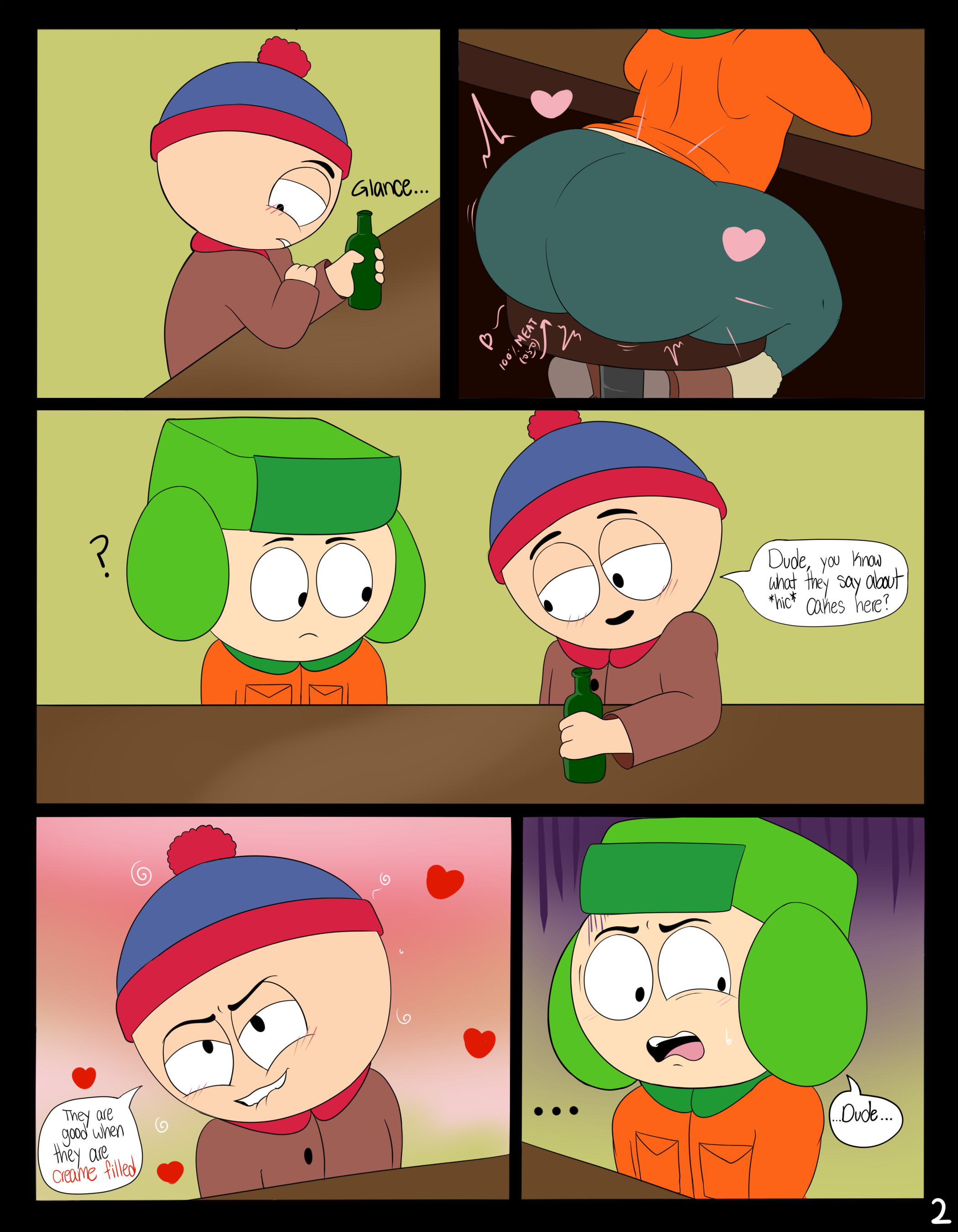 Stan x kyle comic (not mine)