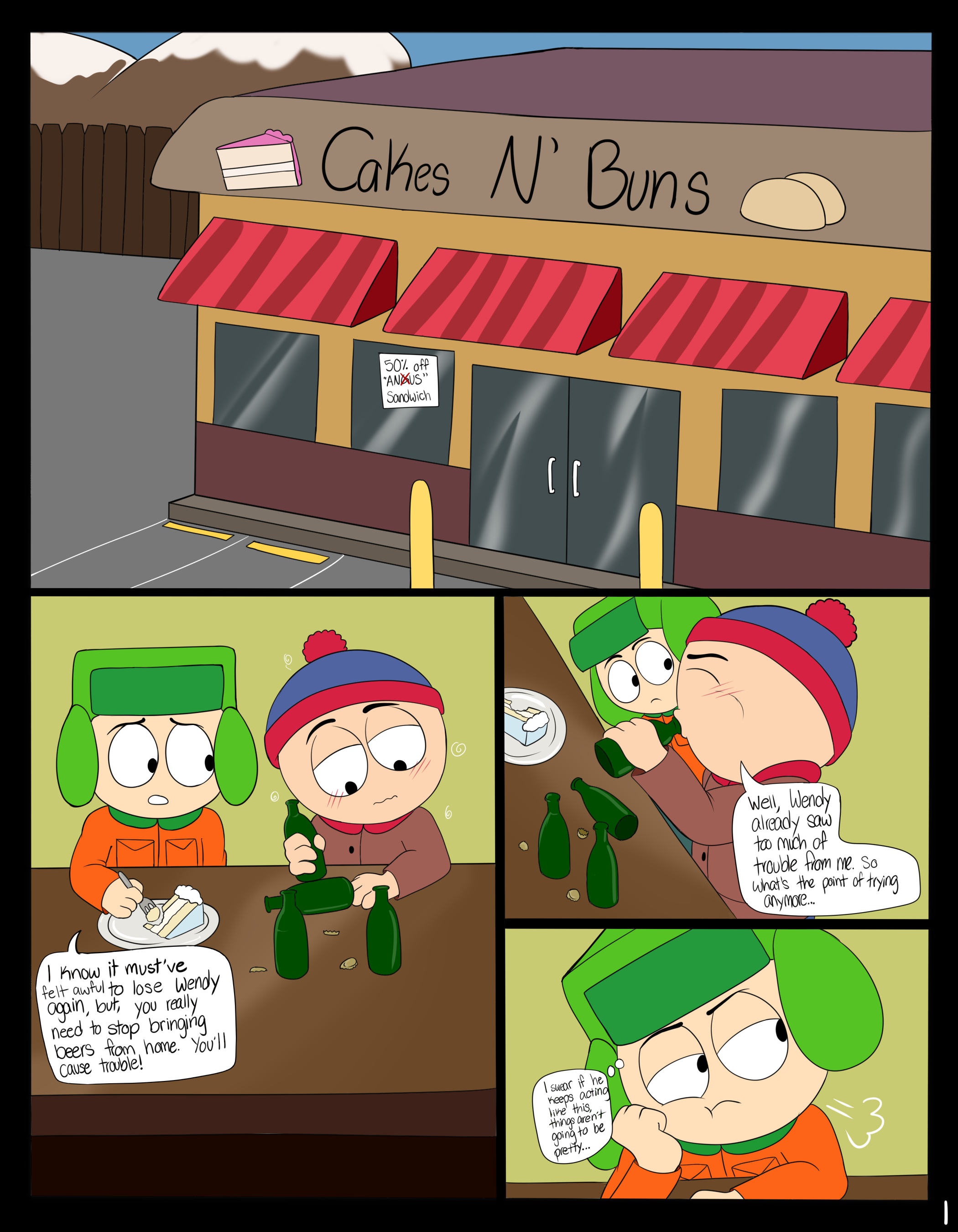 Stan x kyle comic (not mine)