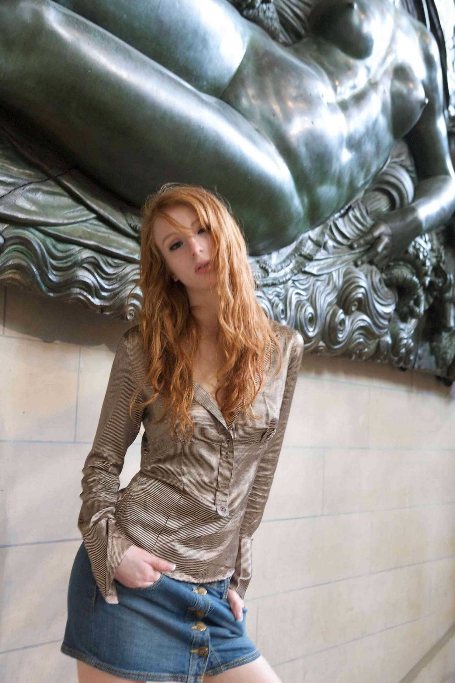 Redhead In Paris