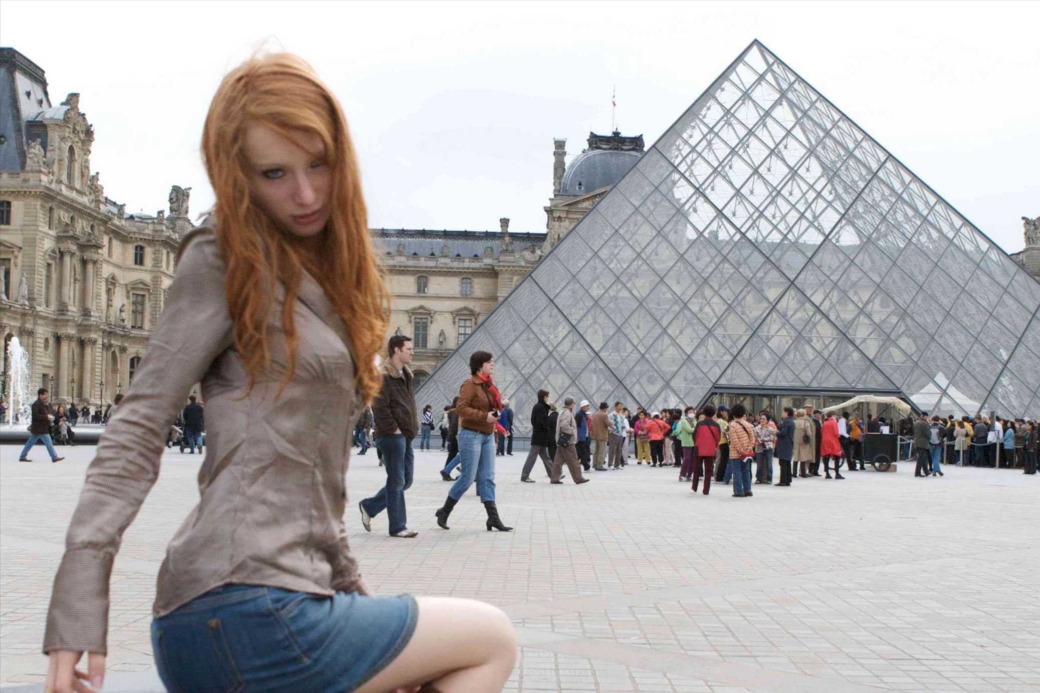 Redhead In Paris