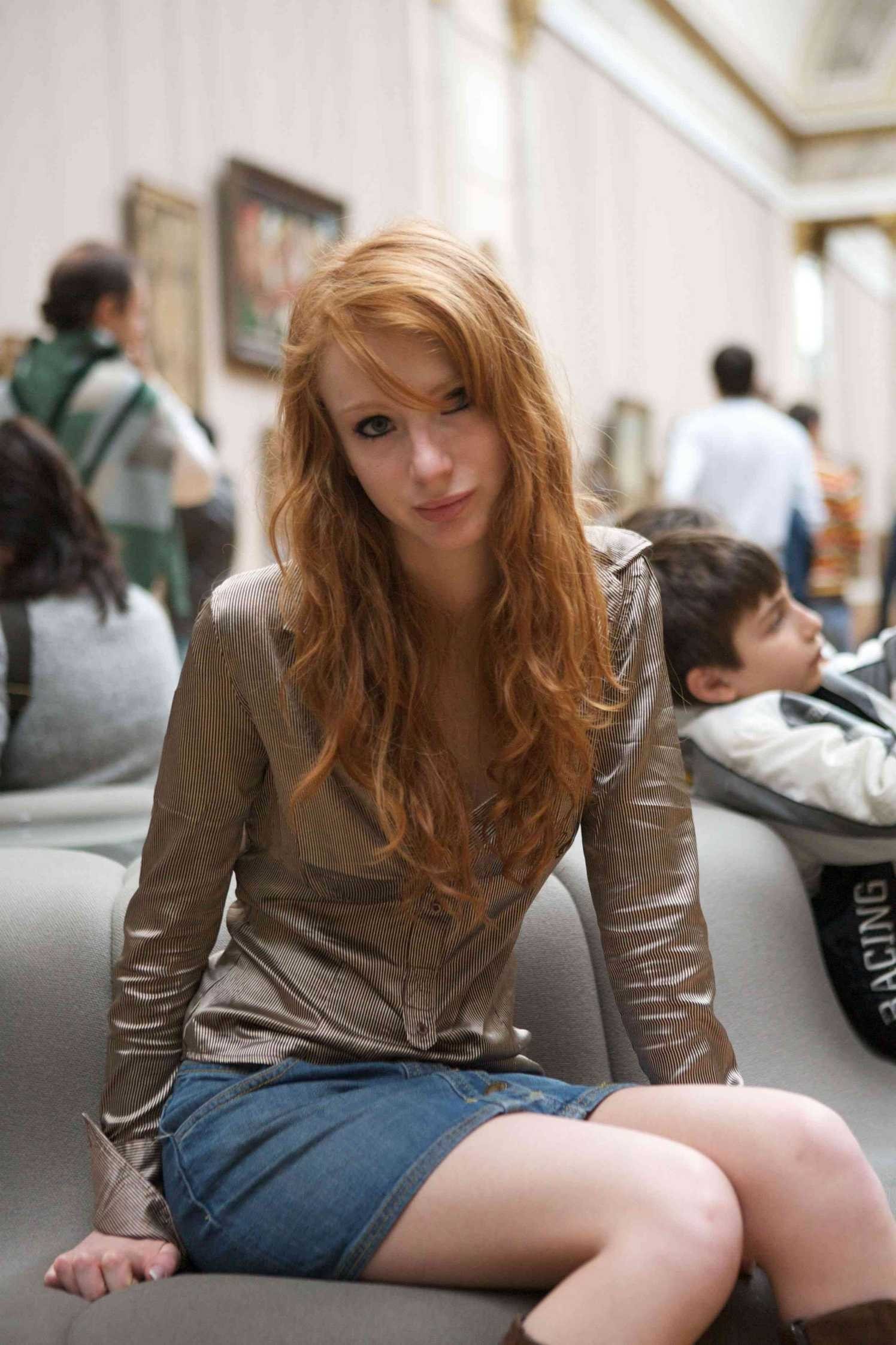 Redhead In Paris
