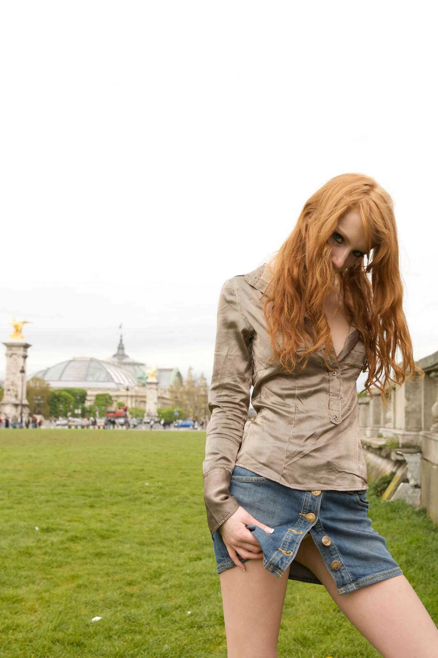 Redhead In Paris
