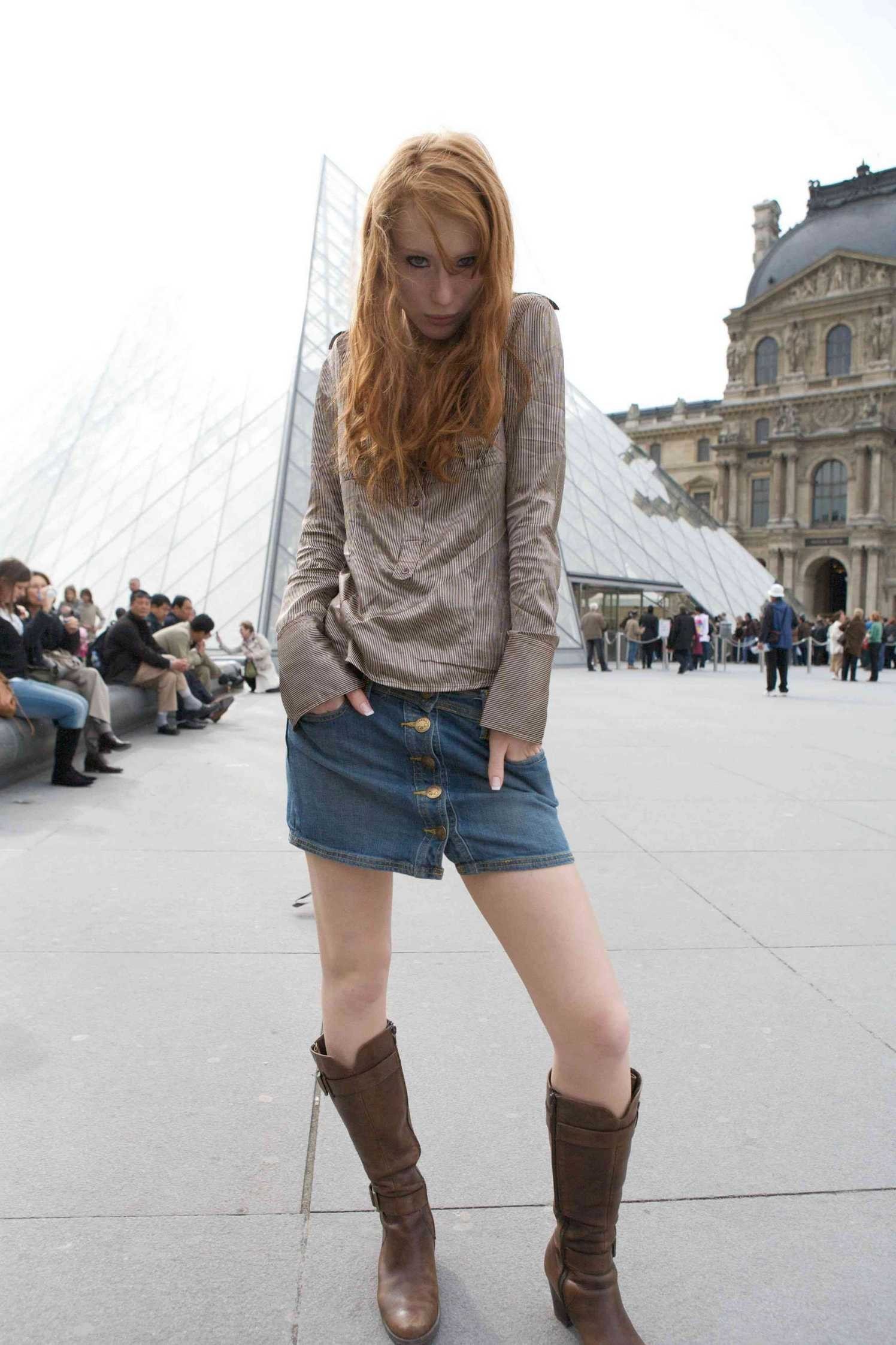 Redhead In Paris