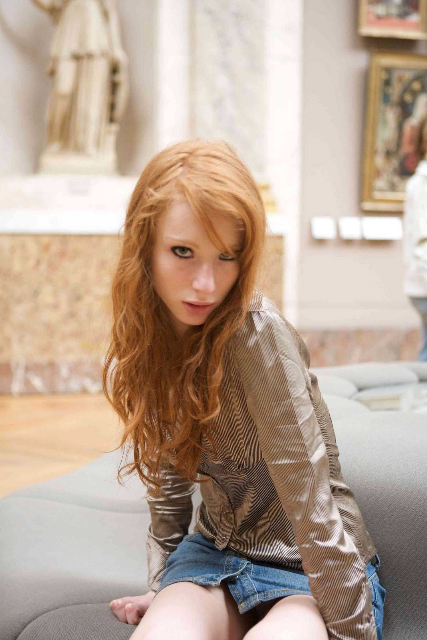 Redhead In Paris