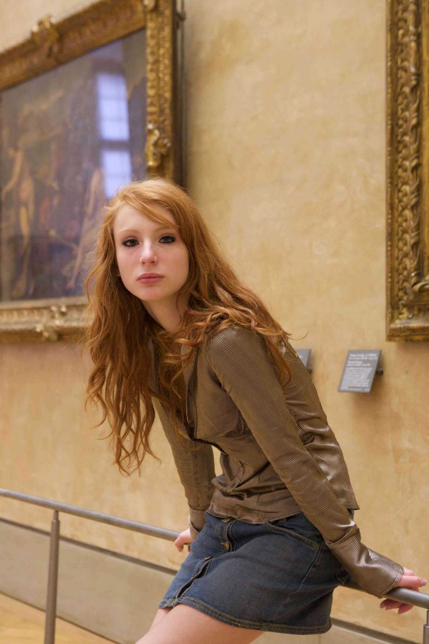 Redhead In Paris