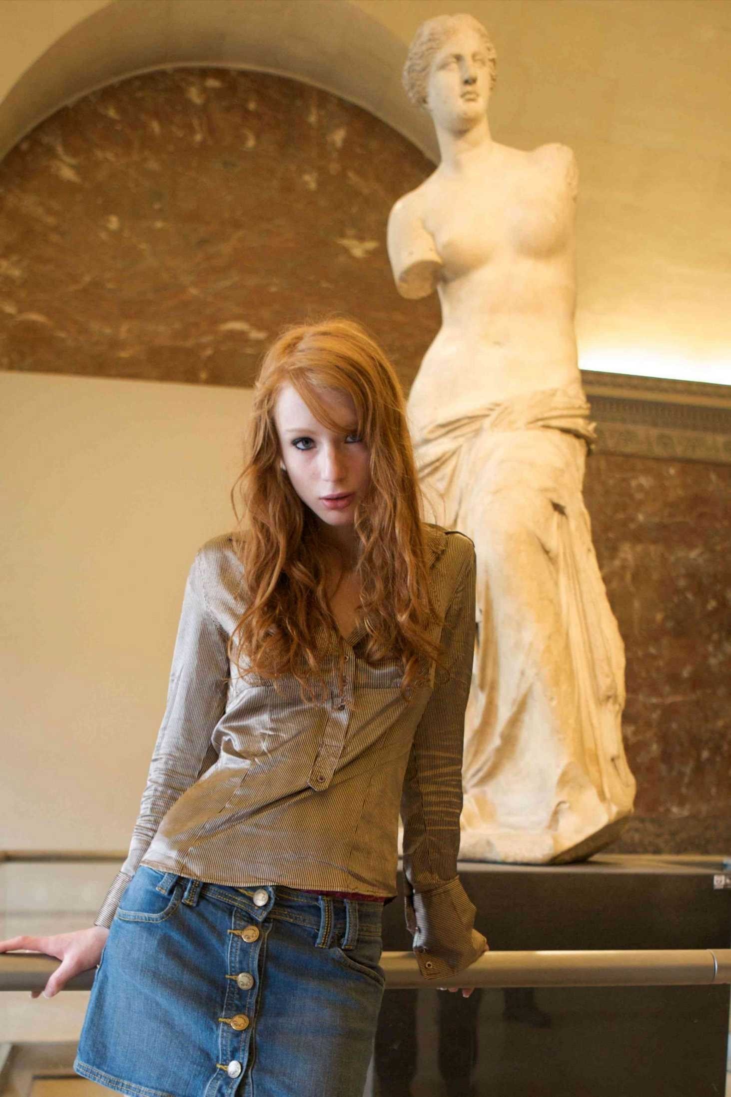 Redhead In Paris