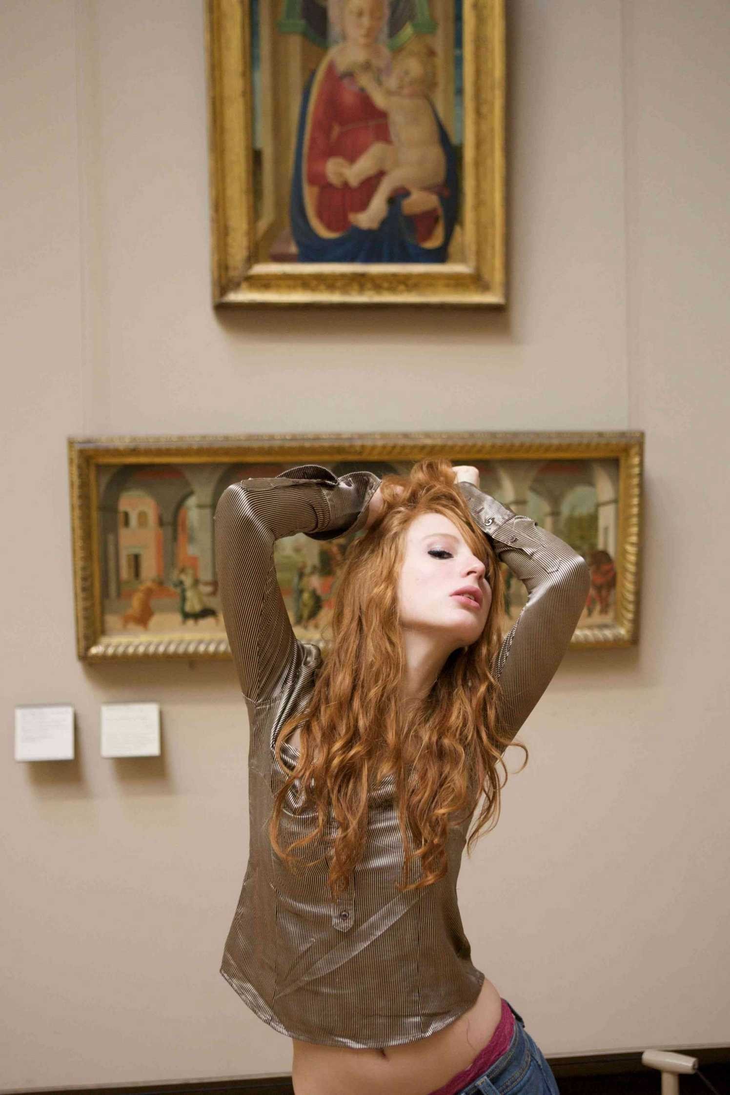 Redhead In Paris