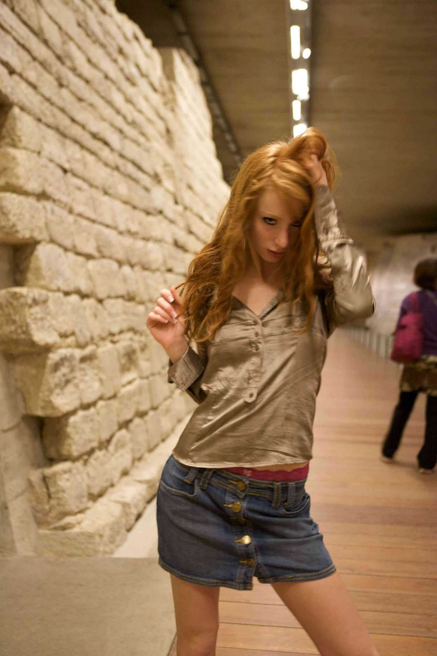 Redhead In Paris