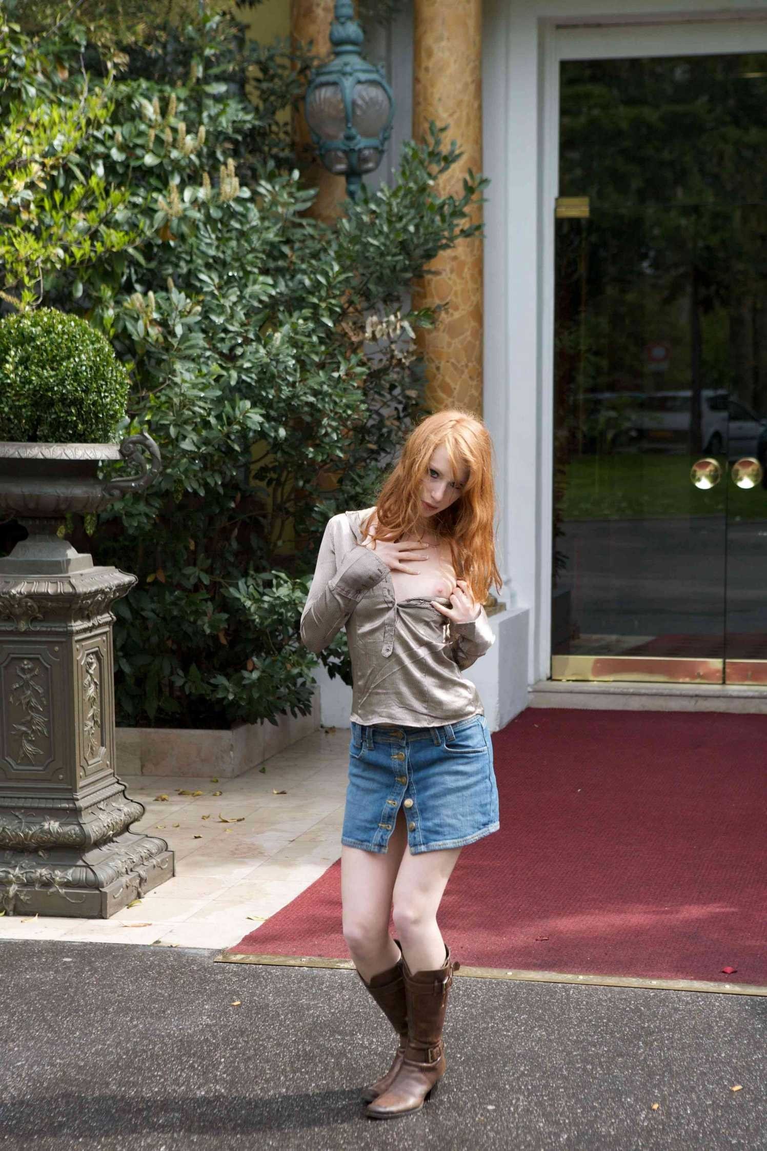 Redhead In Paris