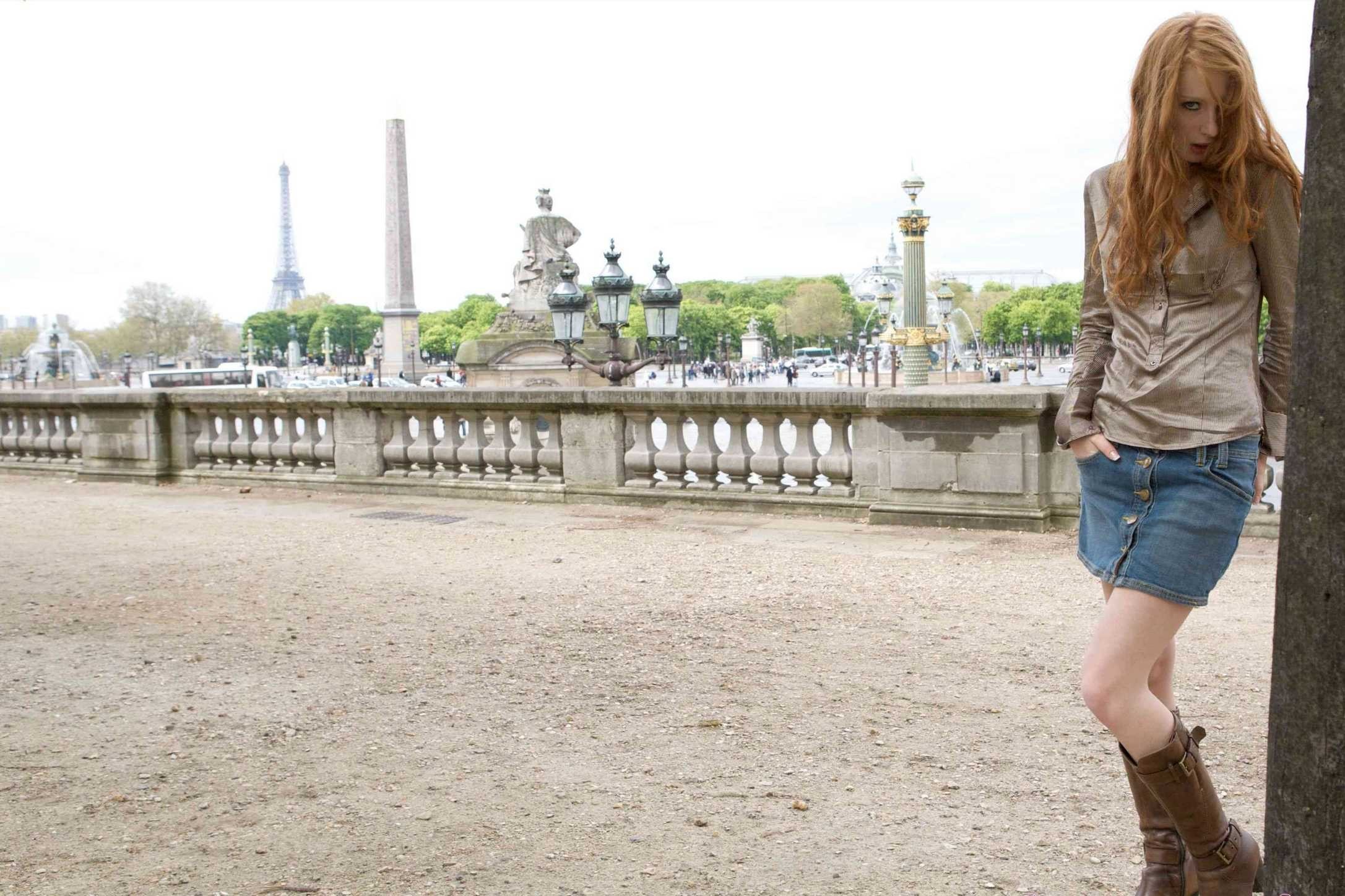 Redhead In Paris
