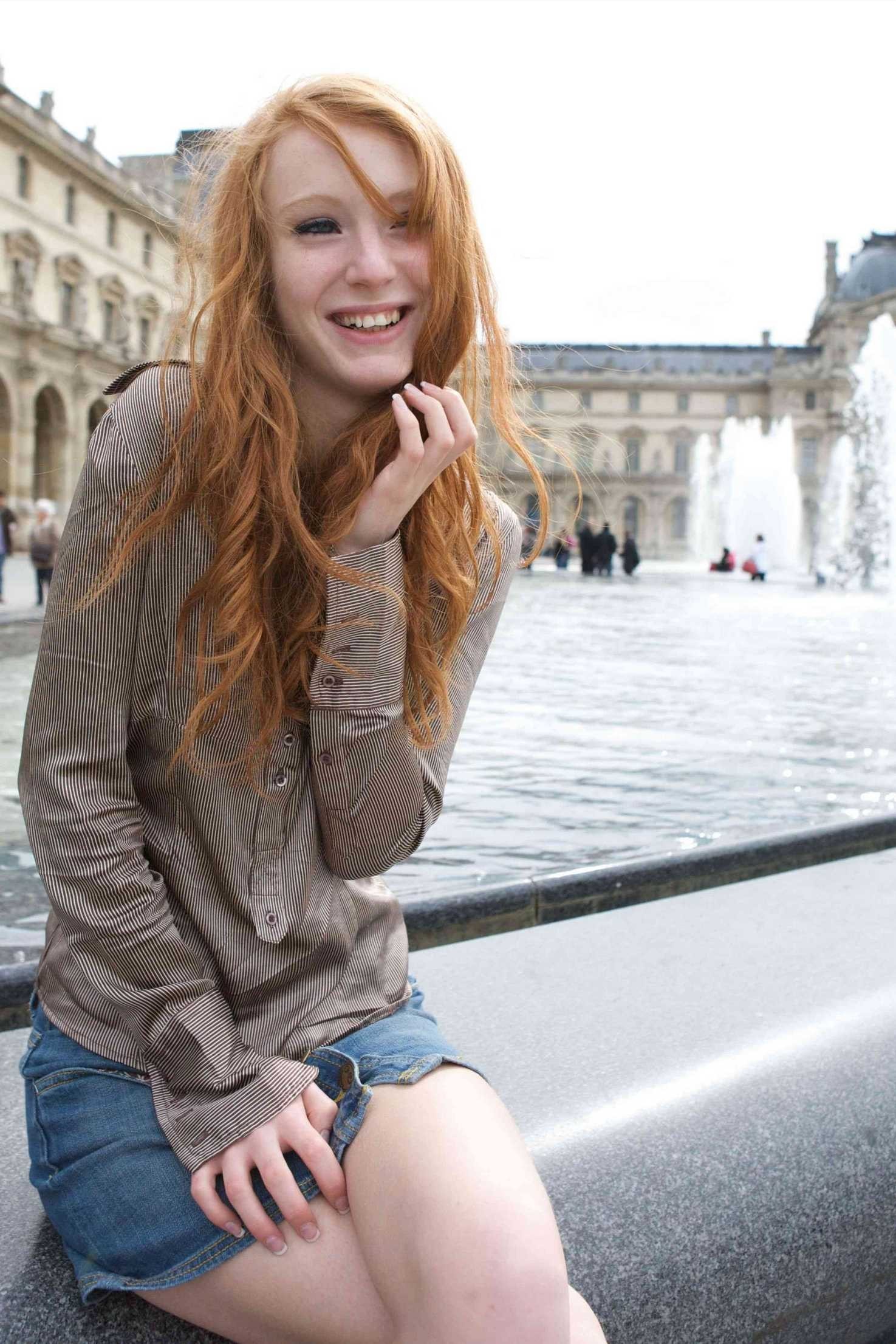 Redhead In Paris