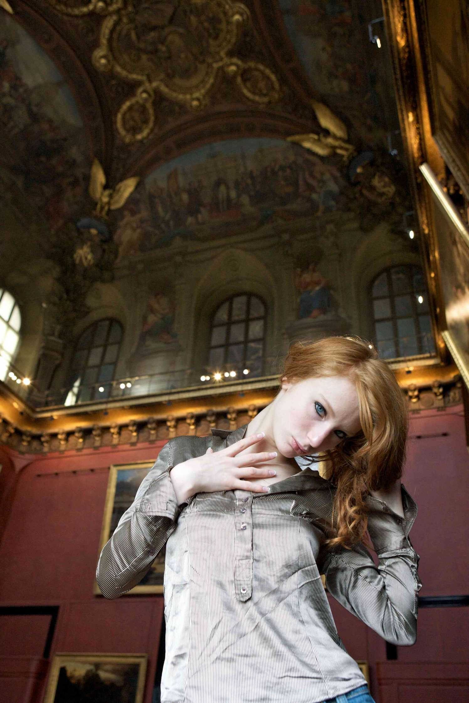 Redhead In Paris