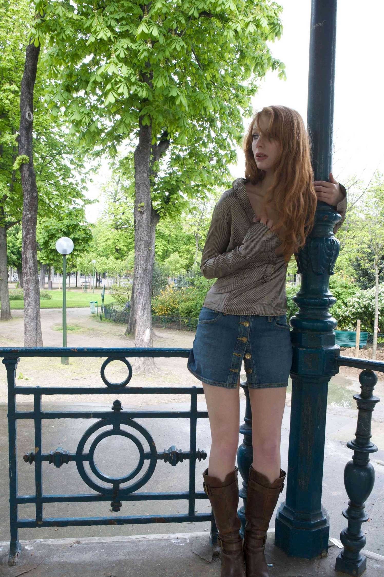 Redhead In Paris